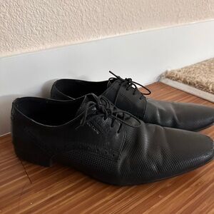 Classic Black Men's Dress Shoes